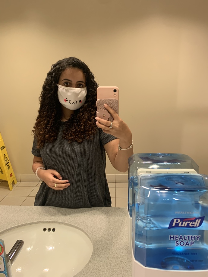 Is my curly hair long or medium length?