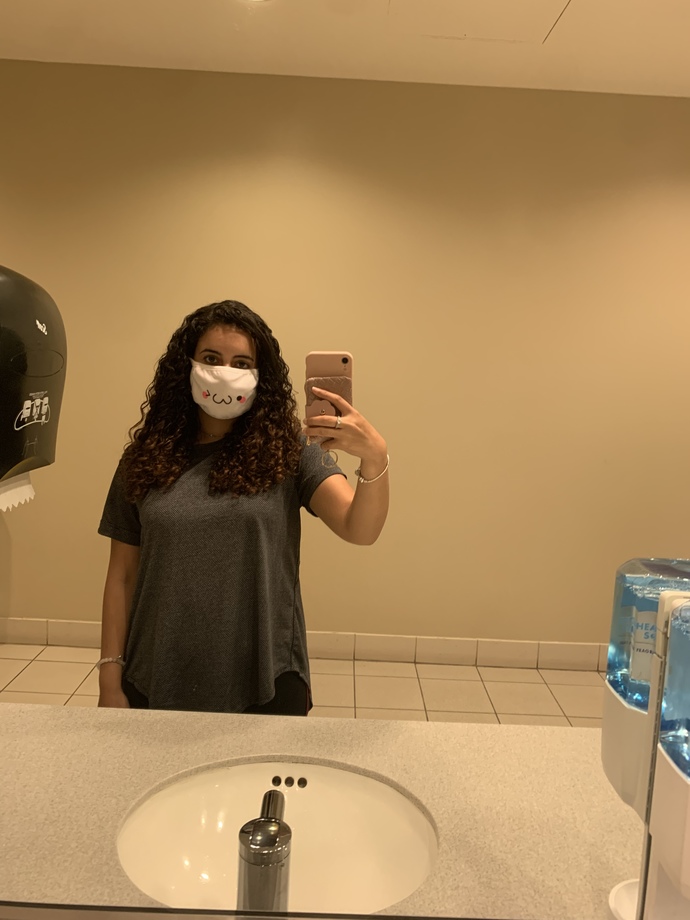 Is my curly hair long or medium length?