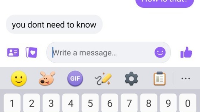 Do girls say weird shit online to guys they match with to test them or something?