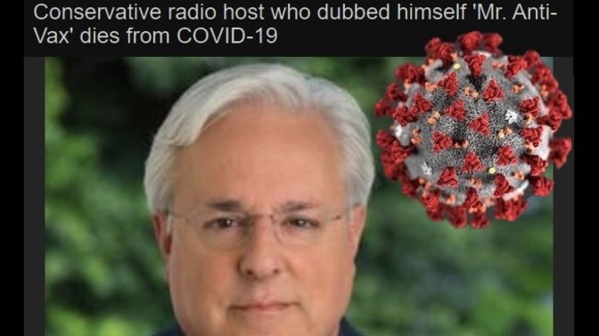 Many popular, anti-vaxx, conservative personalities died of COVID-19 in the USA in August. How many will succumb to the virus in September?