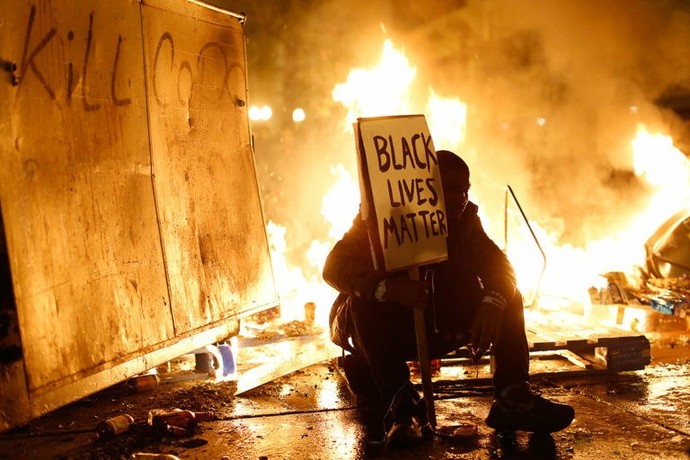 If 9/10 white people would vote for a black president, but 9/10 black people support violent BLM riots, why arent we talking about Black Supremacy?