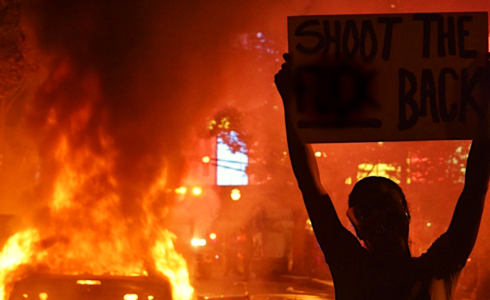 If 9/10 white people would vote for a black president, but 9/10 black people support violent BLM riots, why aren't we talking about Black Supremacy?