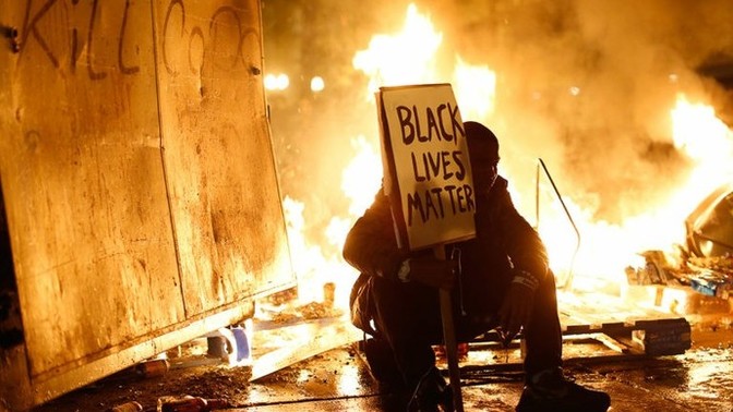 If 9/10 white people would vote for a black president, but 9/10 black people support violent BLM riots, why aren't we talking about Black Supremacy?
