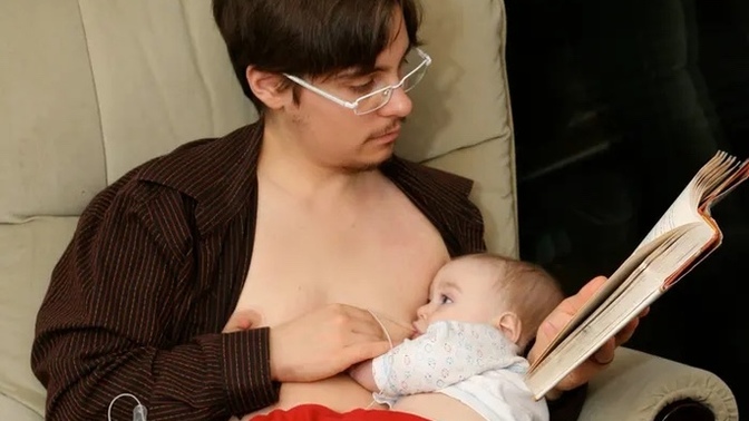 Is a trans women breastfeeding a baby child abuse?