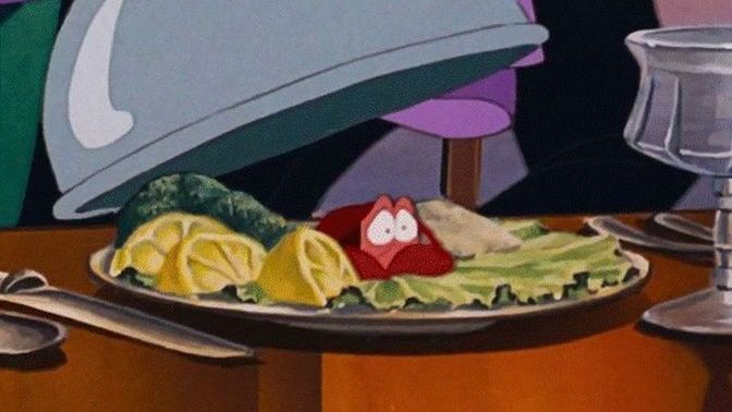 Which sea creature did you want to eat the most in The Little Mermaid?