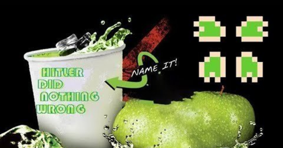 Does mountain dew owe the world an apology for being undemocratic by not producing "hitler did