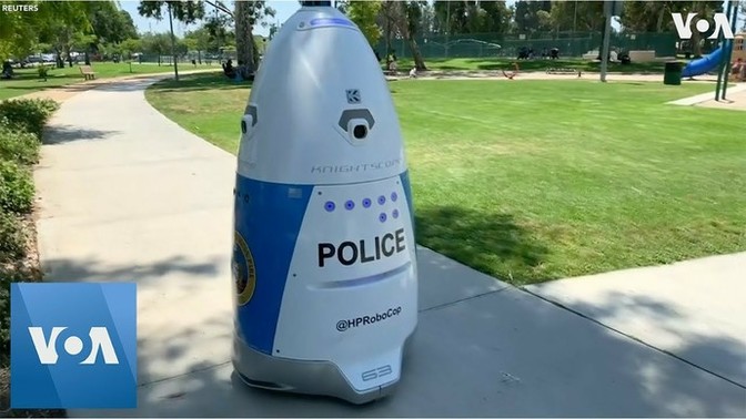 Will robots replace the police?