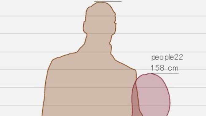 Would height difference of 16 inches (40cm) bother you when dating someone?