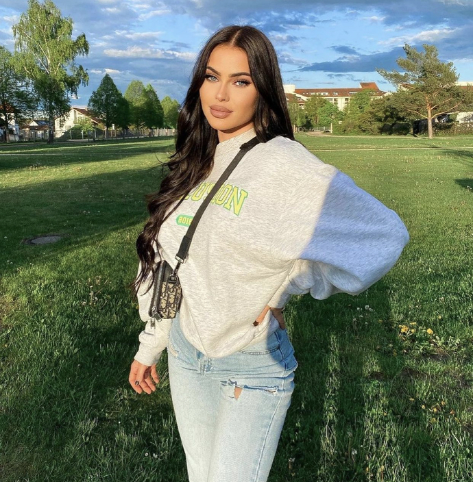 Could she be a runway high fashion supermodel?