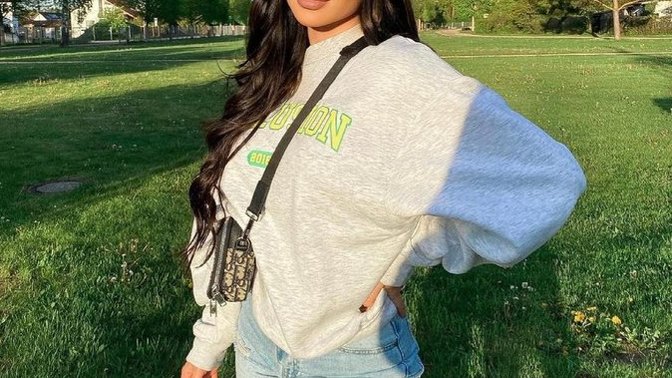 Could she be a runway high fashion supermodel?