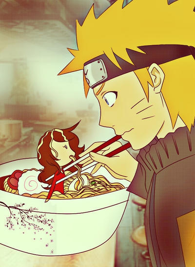 Katazuku Shichimo is eating your soup