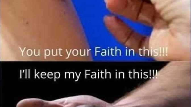What do you think the message this image gives people?