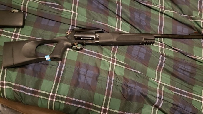 An intruder breaks into your home with a bat, you can choose any weapon to defend yourself with?