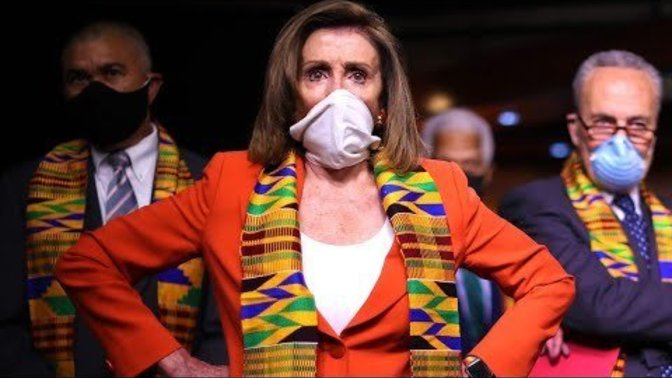 Nancy Pelosi kneels for 9 minutes for the criminal George Floyd, but blocks House from reading the names of 13 killed US Servicemembers. Thoughts?