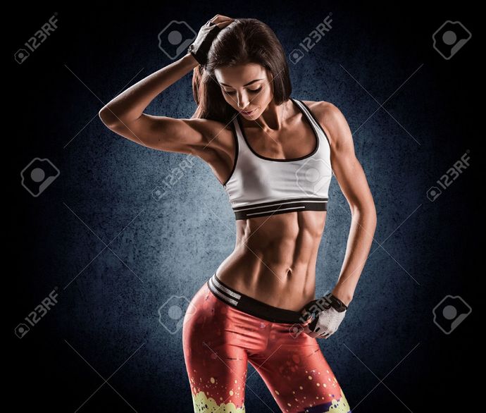 dumb fuckin' athletic bitch on some steroids n' shit.