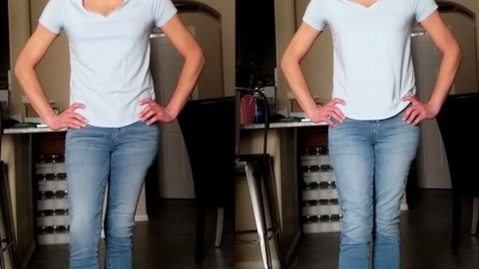 Which Size of these Jeans Looks Better 👖?