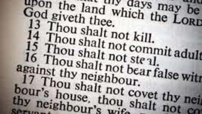 Which one of the Ten Commandments do you find the most difficult to keep?