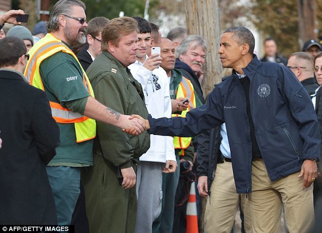 Which was more of a PRESIDENTIAL WAY to handle a Hurricane Event?