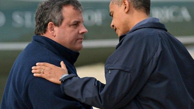 Which was more of a PRESIDENTIAL WAY to handle a Hurricane Event?