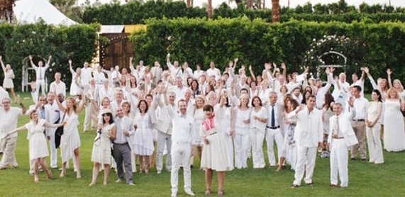 How would you react if your mom wore white on your wedding day?