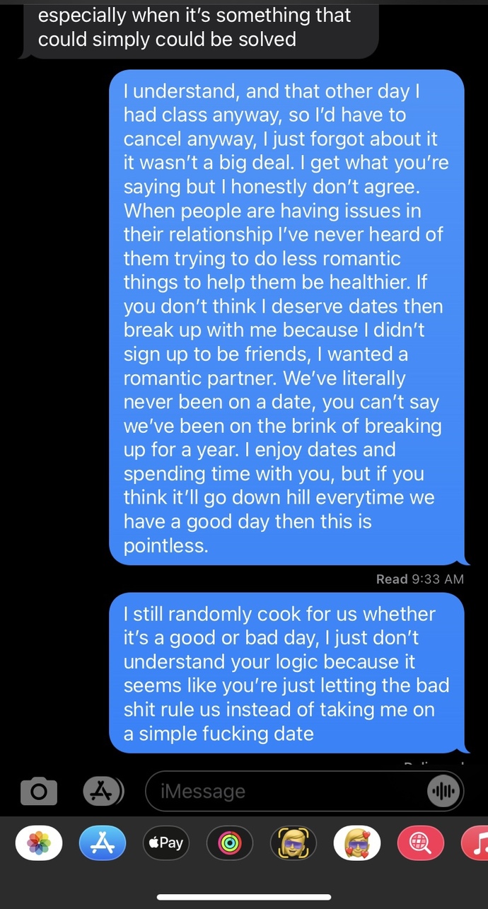 Why doesn’t he take me on dates, and what should I do about it?