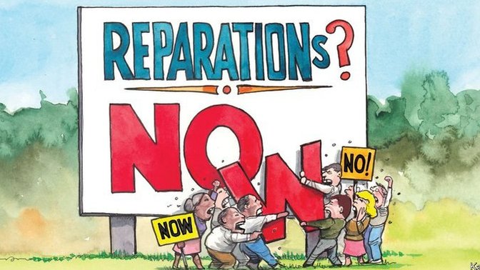 Why are people against reparations?