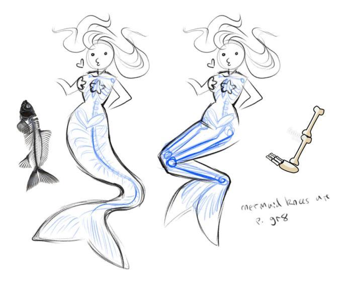 If you were walking down a remote stretch of beach and you saw a mermaid sitting on the rocks combing her hair, what would you do?