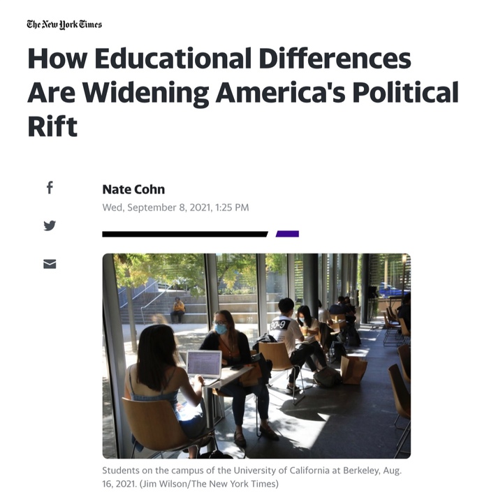 Is education dividing America?