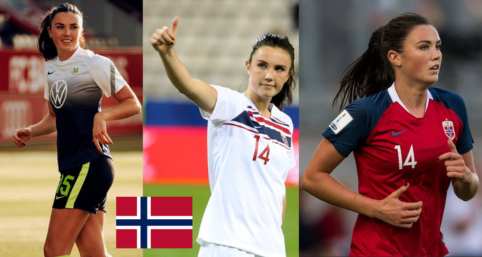 Which of these Female Football Players do you think is the most beautiful?