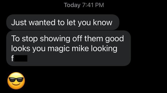What do I make of this text from my crush?