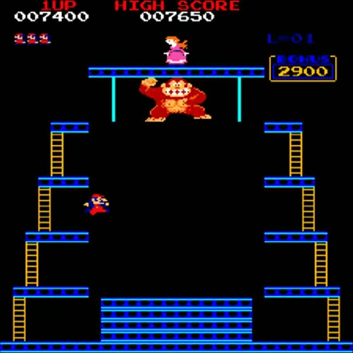 Have YOU ever played the original Arcade version of Donkey Kong?
