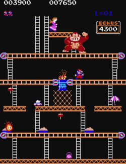 Have YOU ever played the original Arcade version of Donkey Kong?