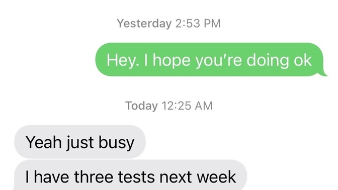 I’ve been dating this girl for 2 months. Does it sound like she’s losing interest?