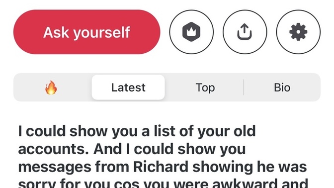 So I found out my crush said this about me?