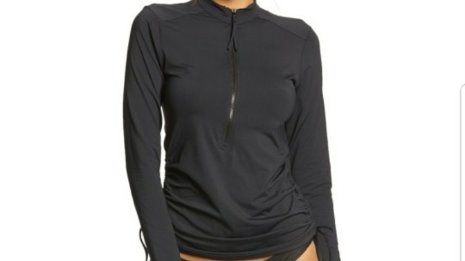 Going on a first date swimming. What should I wear? Are a rashguard and shorts too prudish?