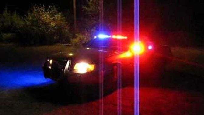 What would you think if the police was parked outside your neighbors house for over 3 hours?