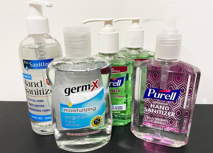 How often would you say you use hand sanitizer?