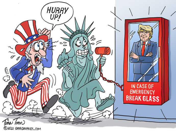 Anybody else here misses having Trump as President?