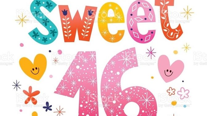 What do y ou think of "Sweet Sixteen" birthdays?