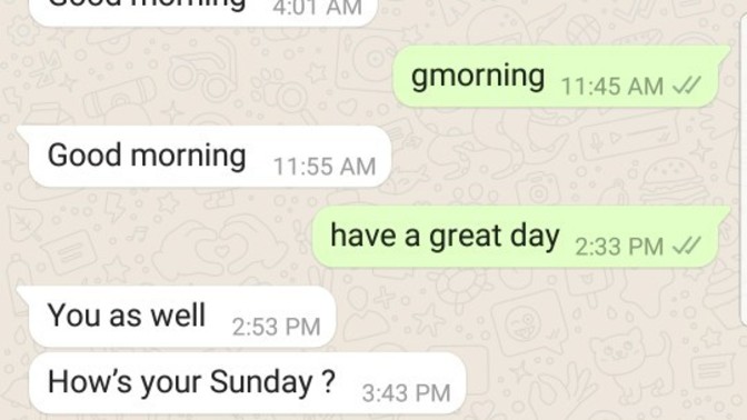 Should I keep the convo going?