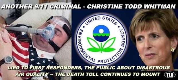 Who is to be blamed for the non-terror related deaths to 9/11 and who instructed this person to tell them the air was clean - you need not worry?