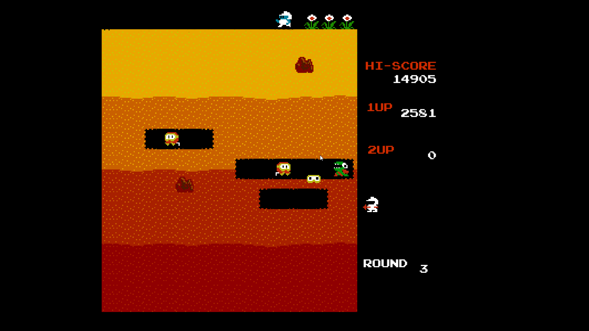 Have you ever played the Arcade version of Dig Dug?