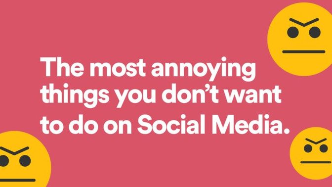 What things people post on social media makes you irk?