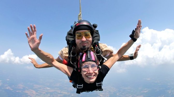 Would you go skydiving as a date idea?
