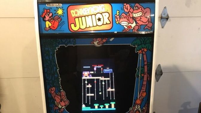 Have you ever played the arcade version of Donkey Kong Jr. ?