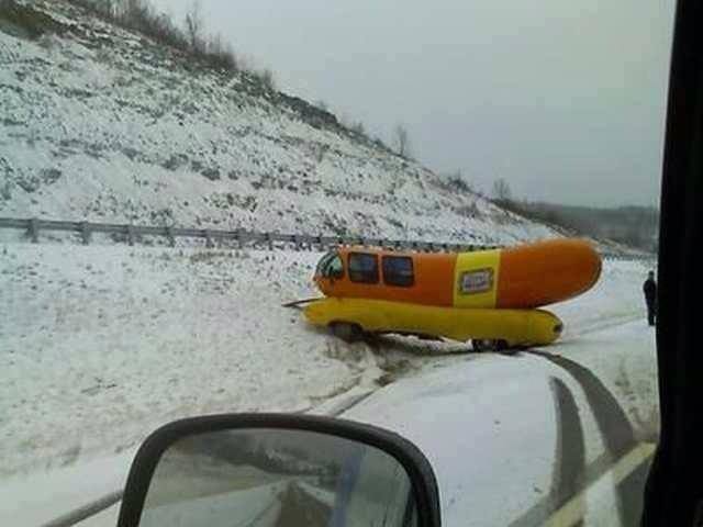 Guys, do you play with your wiener during the winter in the snow?