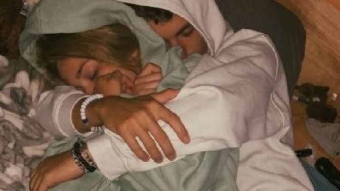 Can friends cuddle?