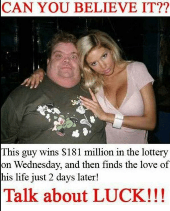 Do you feel jealous of people who win the lottery?