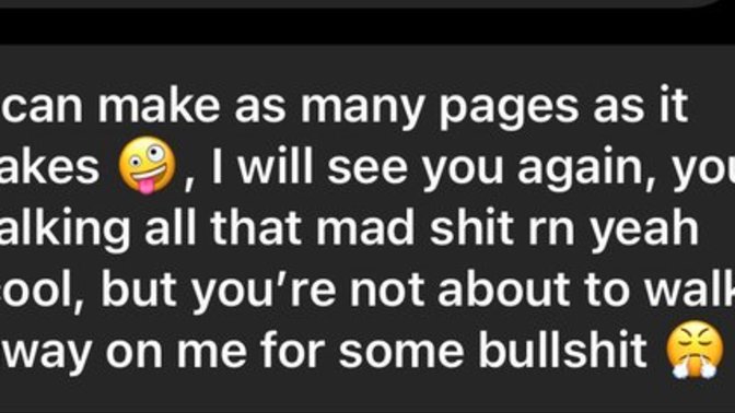 Is this an early sign of an abusive person?
