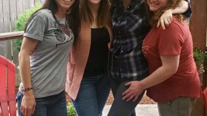 Guys And girls From left to right lady and the Gray shirt be a number one then number 1 and then 2for the next then 3 and 4. Which one Would you do?